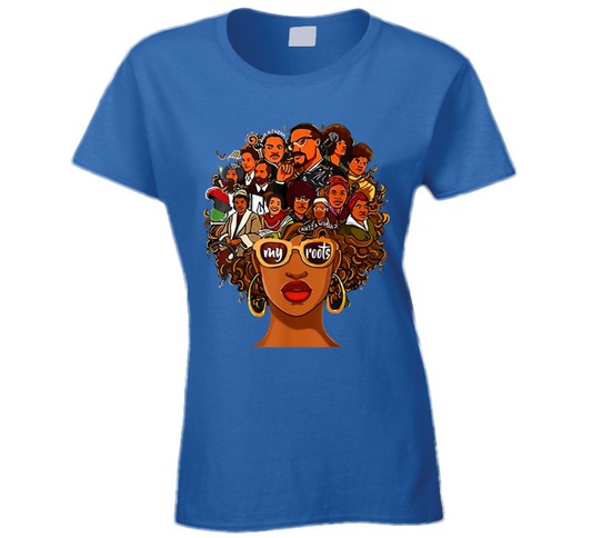 My Roots Civil Rights Activists Icons Black History Ladies T Shirt